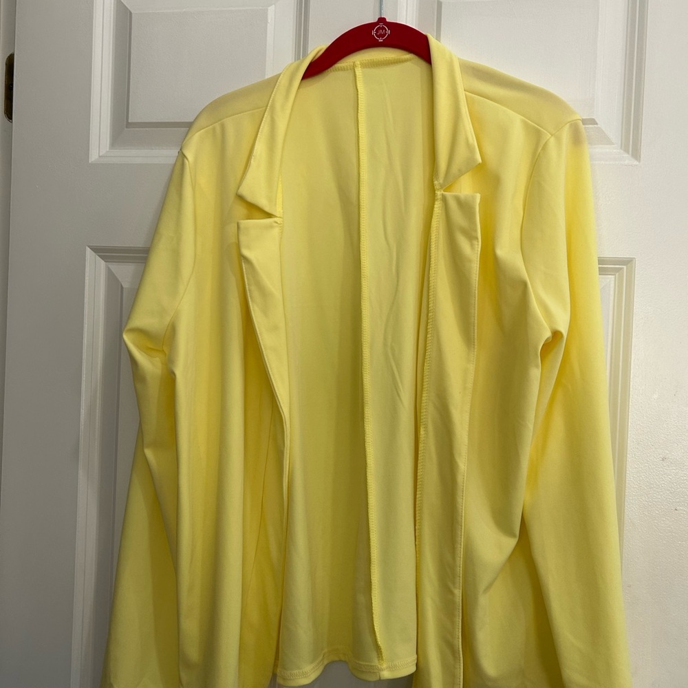 Yellow Women's Jacket NWOT